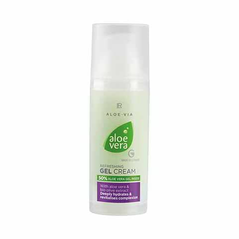 Aloe Vera Освежаващ Гел-Крем за Лице