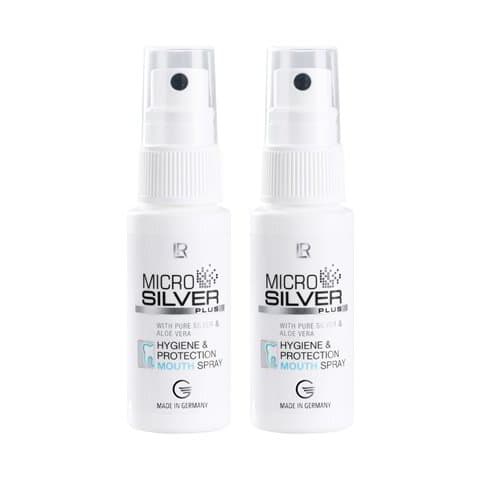 Антибактериален Спрей за устa LR Microsilver Plus Hygiene & Protection Двоен комплект