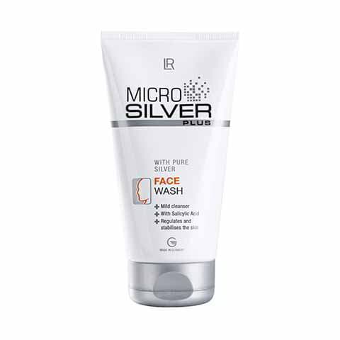 Измиващ Крем за Лице при Проблемна Кожа на Лицето, MICROSILVER PLUS